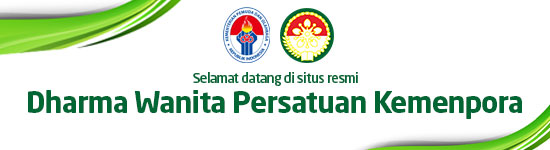 selamat datang di website resmi Dharma Wanita Persatuan Kemenpora